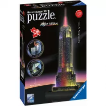 Puzzle 3D 216 el. Empire State Building noc Ravensburger