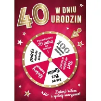 Armin Style KARNET URODZINY 40 B6 Z KOP AS GM-1066 FOL