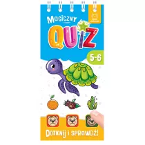 Magiczny quiz z wikiem. Dotknij i sprawd! 5-6 lat