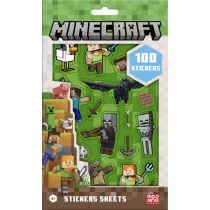 Zestaw naklejek Minecraft  92 szt.MC00039