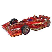 Puzzle drewniane kolorowe - Formu�a 1 Eureka 3D