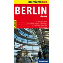 Premium! map Berlin 1:16 500 plan miasta