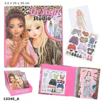 Zestaw Design Studio Top Model w teczce z naklejkami 13345A Depesche
