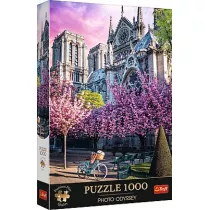 Puzzle 1000 el. Katedra Notre-Dame w Pary�u Trefl