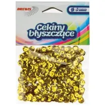 Cekiny b�yszcz�ce B 110 z�oty 8mm, 10g