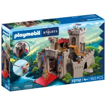Playmobil Knights Du�y zamek rycerzy herbu Lew 72112