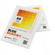 BLOK BIUROWY A6 100 # 5szt kratka