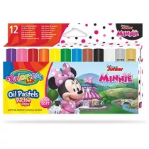 Patio Pastele olejne Colorino Kids trjktne Minnie 12 szt.