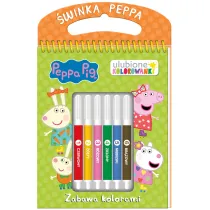 Peppa Pig. Ulubione kolorowanki 3. Zabawa kolorami