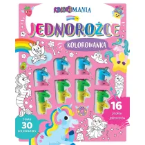Koloromania. Jednoro�ce. Kolorowanka