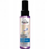 Palette Anti-Yellow Color Correction Spray korekta koloru spray do włosów przeciw żółtym tonom 100 ml