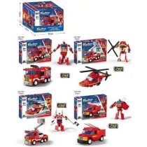 Klocki stra� z nap�dem katapulta 4 szt