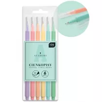 Cienkopisy pastelowe Academy