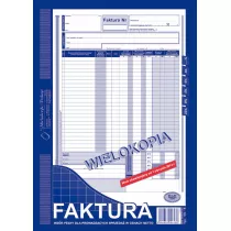 Michalczyk i Prokop Faktura A4 wielokopia