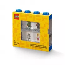 Gablotka na 8 minifigurek LEGO Niebieska