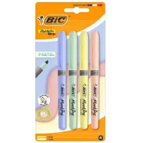 Zakre�lacz Grip Pastel mix 4 szt BIC