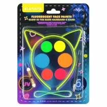 Farby do malowania twarzy 6 kolor�w Fluo STARPAK 546490