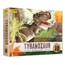 Tyranozaur. Ksi��ka i puzzle 3D Wilga Play