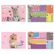 St. Majewski Podk�ad szkolny na biurko dwustronny My Little Friend 55x38cm