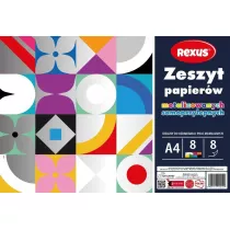 Beniamin Zeszyt papierw kolor samoprzylep. A4/8K (10szt)