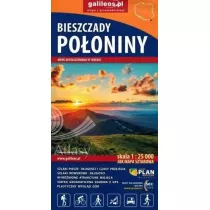 Bieszczady - Po�oniny - mapa 1:25 000 - 2022