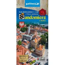 Plan miasta - Sandomierz i okolice 1:11 000