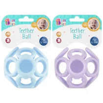 Gumowa kula pastelowa niebieski/fiolet BAM BAM 541640