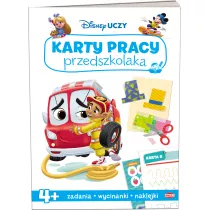 Disney uczy. Karty pracy przedszkolaka. 4-latki