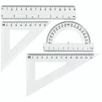 Grand Zestaw geometryczny transparent 4 elementy