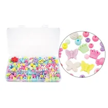 Aliga Koraliki plastikowe 330 szt MIX