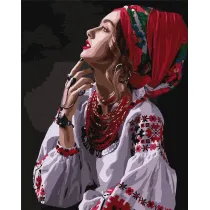 Ideyka Malowanie po numerach - Kwiaty - gwiazdki 40x50cm