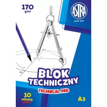 Astra Blok techniczny A3 10 kartek