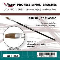 P�dzelek p�aski high quality classic rozm 3