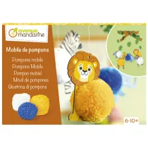 Zestaw kreatywny Pompony Zwierz�ta Sawany Avenue Mandarine