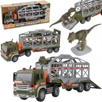 Auto ci�ar�wka klatka z dinozaurem �wiec�ca Trifox