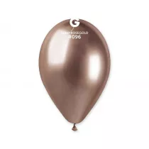 Godan Balony chromowane r�owe, z�ote 50 szt.