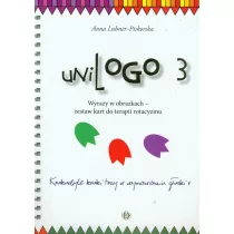 uniLOGO 3. Wyrazy w obrazkach - zestaw kart do terapii rotacyzmu