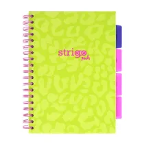 Strigo Ko�ozeszyt Pads B5 Neon zielony linia 100 kartek