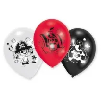 Amscan Balony lateksowe Pirat 22.8cm