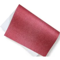 Polsirhurt Brystol brokatowy 200g 40x60cm czerwony 5ark