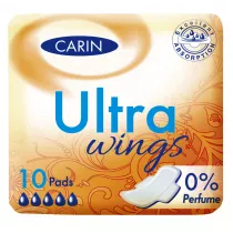 Carin Ultra Wings podpaski higieniczne 10 szt.