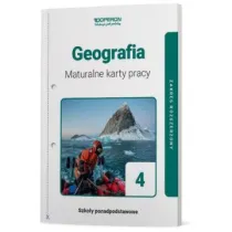 Geografia 4. Maturalne karty pracy. Zakres rozszerzony. Szko�y ponadpodstawowe
