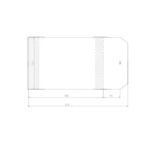 Sztapel Okadka regulowana 26.5 x 46.5 cm 50 szt.