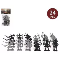 Figurki rycerzy 24 szt