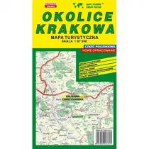 Okolice Krakowa Poud. 1:67 000 mapa turystyczna