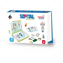 Puzzle magnetyczne obrazki 39 el. Szpital Askato