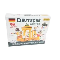 Gra Deutsche W rter - j�zykowe karty edukacyjne adamigo 8049
