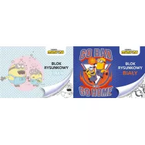 Beniamin Blok rysunkowy A4 Minionki bia�y 20 kartek