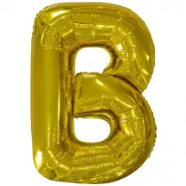 Amscan Balon foliowy litera B z�ota 59x86cm