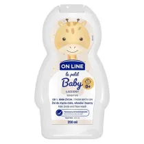 On Line �agodny �el do mycia twarzy, cia�a i w�os�w od 1 dnia �ycia 3w1 Le Petit Baby 350 ml
